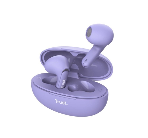 HEADSET EARPHONES YAVI BT ENC/PURPLE 25299 TRUST