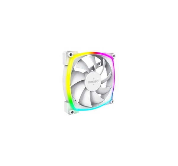 CASE FAN 120MM/AX120 PWM WHITE 3 IN 1 MONTECH