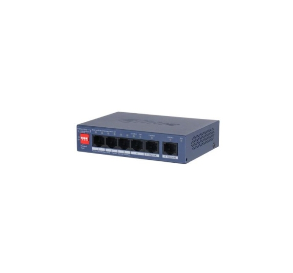 PoE switch 100Mbps 4+2G uplink CS4006-4ET2GT-36