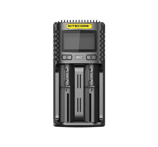 BATTERY CHARGER 2-SLOT/UMS2 NITECORE