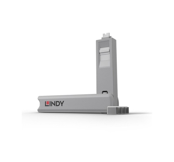 USB PORT TYPE-C BLOCKER 4PACK/WHITE 40427 LINDY