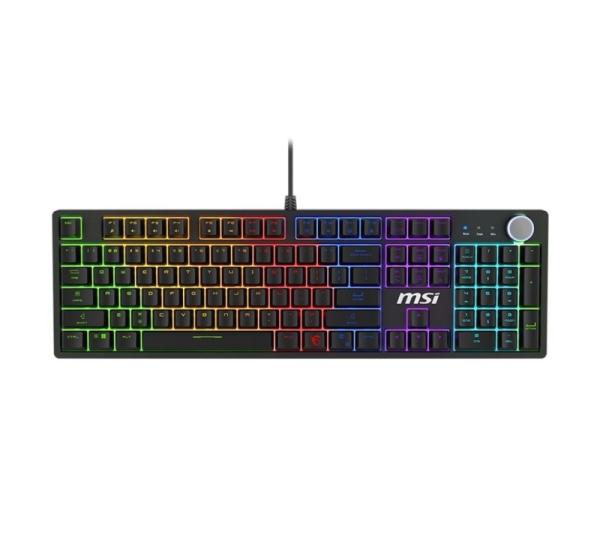 KEYBOARD GAMING BLACK US/FORGE GK310 RED MSI