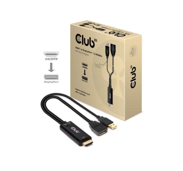 I/O ADAPTER HDMI TO DP/ACTIVE M/F CAC-1331 CLUB3D