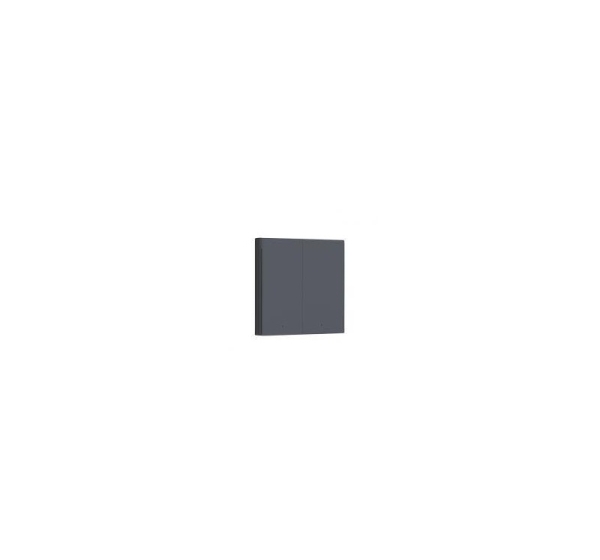 SMART HOME WIRED SWITCH DOUBLE/GREY WS-EUK02-G AQARA