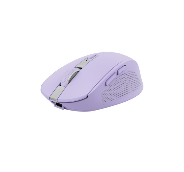 MOUSE USB OPTICAL WRL OZAA/PURPLE 25384 TRUST
