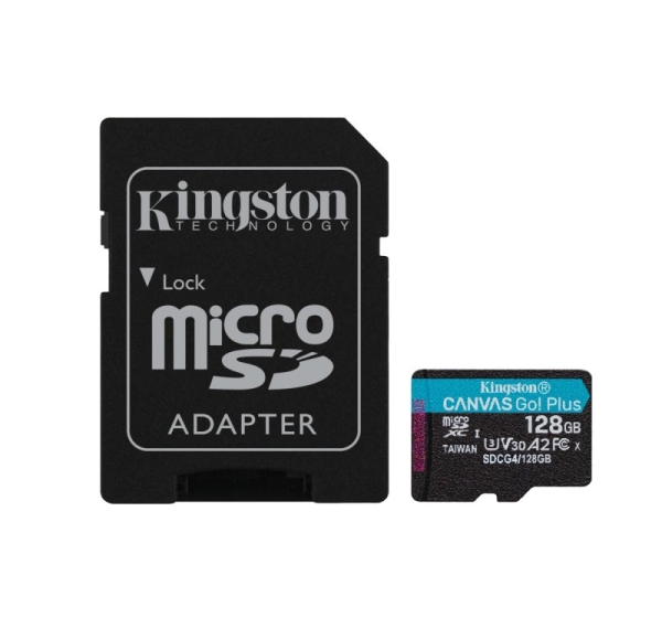 MEMORY MICRO SDXC 128GB UHS-I/W/A SDCG4/128GB KINGSTON
