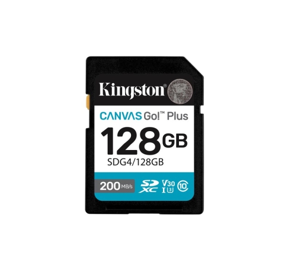 MEMORY SDXC 128GB UHS-I/SDG4/128GB KINGSTON