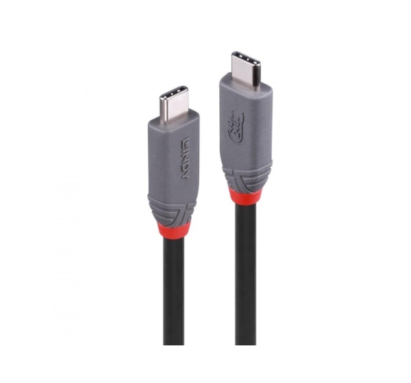 CABLE USB4 240W TYPE C 1.5M/40GBPS ANTHRA LINE 36957 LINDY