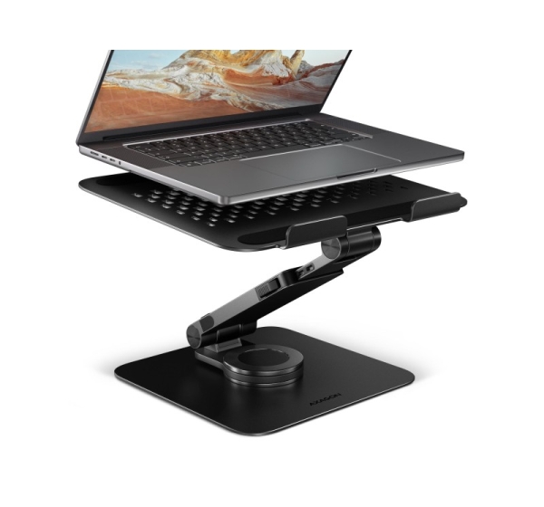 NB ACC STAND 10-17" ROTATING/ALUMINUM STND-LRB AXAGON