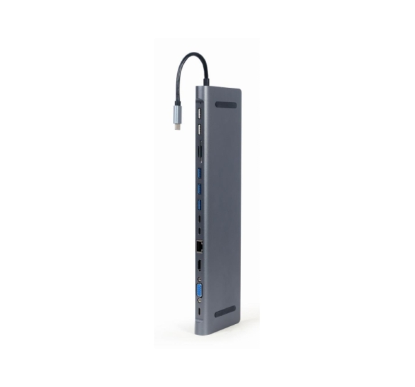 I/O ADAPTER USB-C TO HDMI/USB3/9IN1 A-CM-COMBO9-01 GEMBIRD