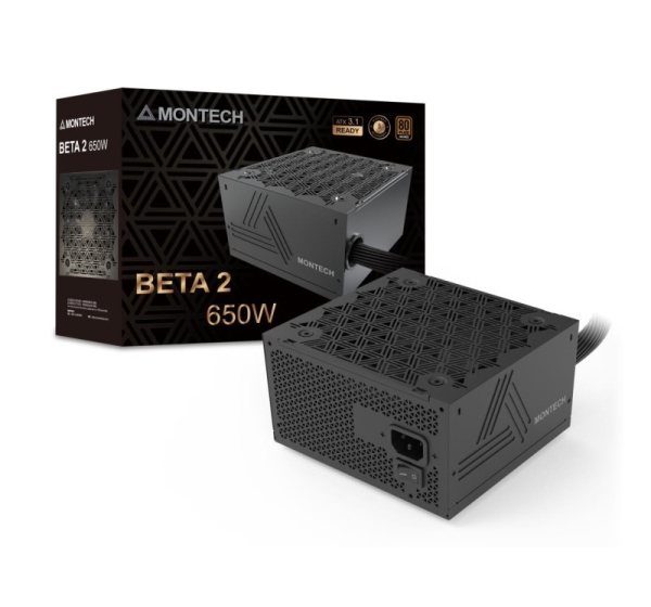 Power Supply|MONTECH|BETA 2|ATX|PC|100 - 240 V|650 W|BETA2650W