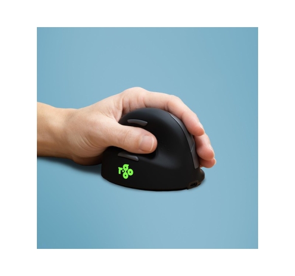 MOUSE USB OPTICAL WRL/LEFT BLACK RGOHEWLL R-GO TOOLS