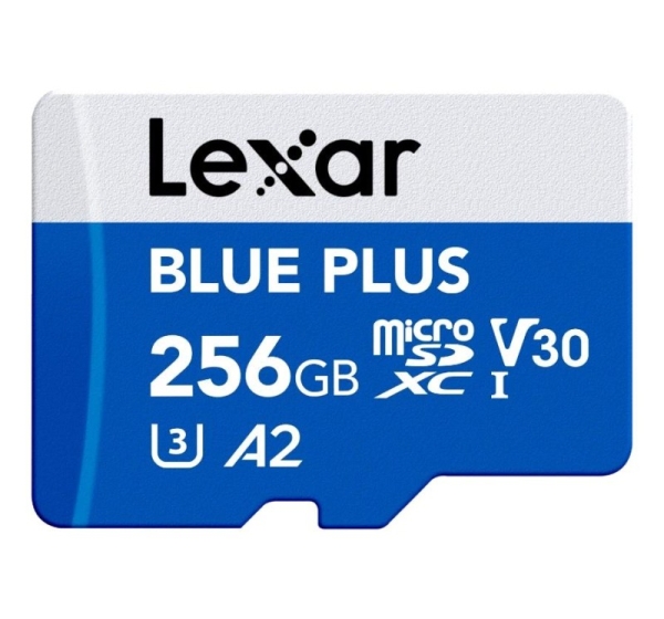 MEMORY MICRO SDXC 256GB UHS-I/W/A LMSBLPL256G-BNANG LEXAR