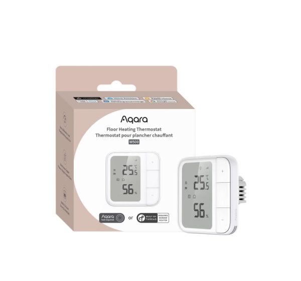 SMART HOME FLOOR THERMOSTAT/W500 UT-A01D AQARA