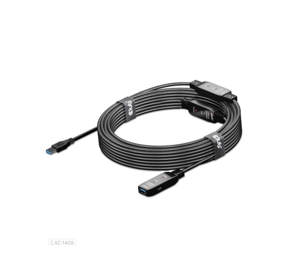 CABLE USB3.2 REPEATER 15M/M/F CAC-1406 CLUB3D