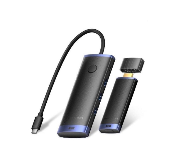 NB ACC DOCKING STATION 6IN1/USB-C 0.15M TPVBB VENTION