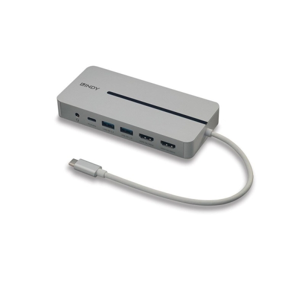 I/O DOCKING STATION USB-C/MINI DUAL 4K 43360 LINDY