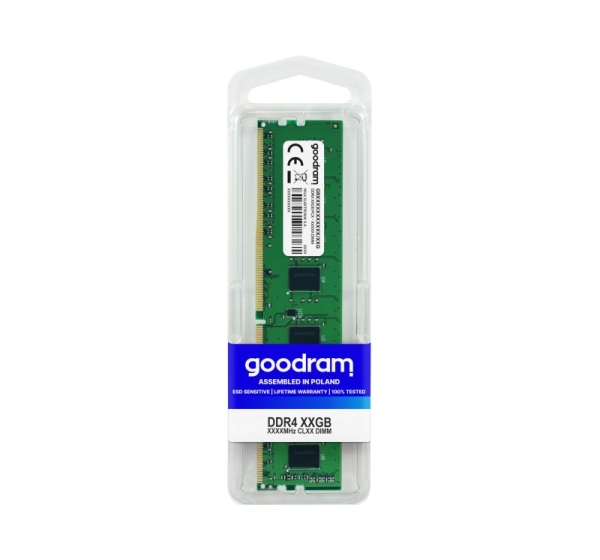MEMORY DIMM 8GB PC25600 DDR4/GR3200D464L22S/8G GOODRAM