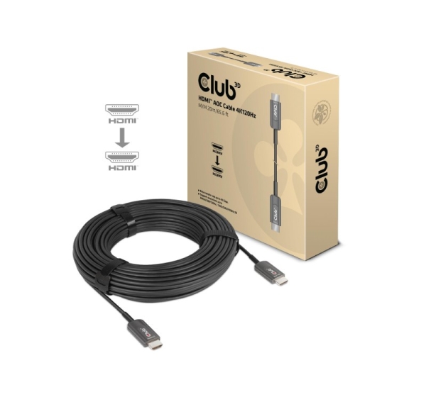 CABLE HDMI HIGH SPEED 20M/M/M CAC-1379 CLUB3D