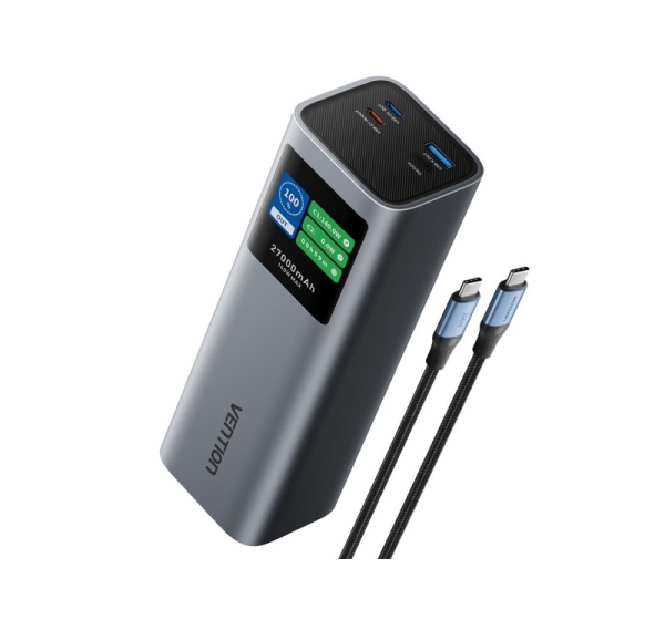 POWER BANK USB 27000MAH 140W/FKEH0 VENTION