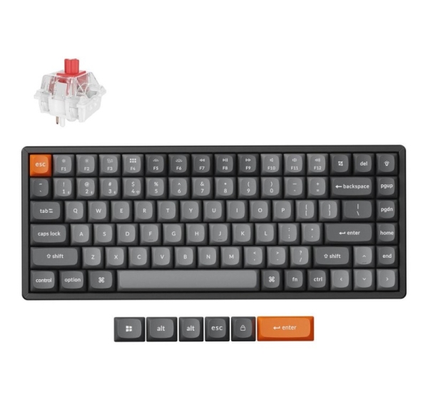 KEYBOARD WRL K2 MAX RGB/BLACK K2M-J1 KEYCHRON