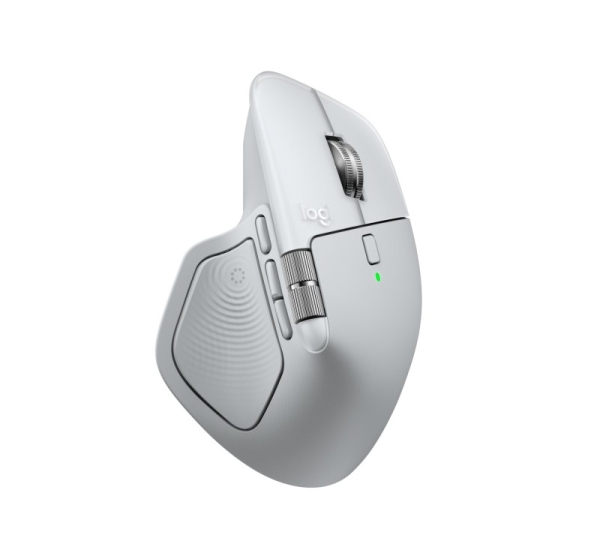 MOUSE USB WRL MX MASTER 4/WH/SILVER 910-007576 LOGITECH