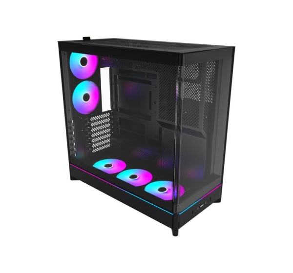 Case|MONTECH|HS02 PRO|MidiTower|Case product features Removeable HDD basket/Transparent panel|Not included|ATX|MicroATX|MiniITX|Colour Black|HS02PRO(B)
