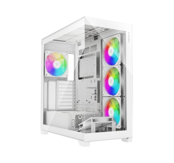 Case|XILENCE|ATX/micro ATX/Mini-ITX|White|Midi Tower|PC|X818.W.ARGB