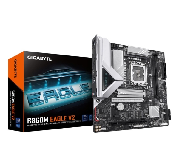 Mainboard|GIGABYTE|Intel B860 Express|LGA1851|Micro-ATX|Memory DDR5|Memory slots 2|B860MEAGLEV2