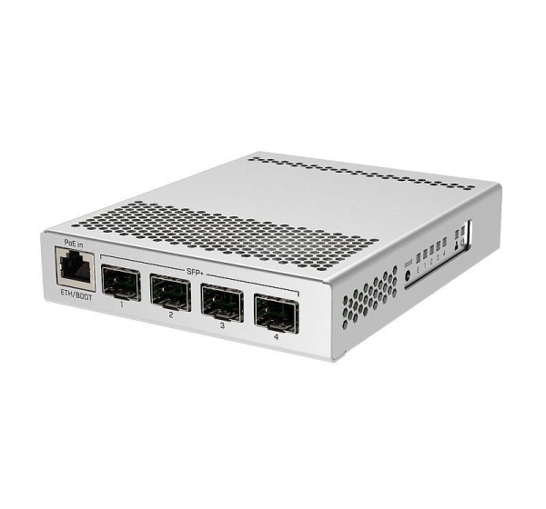 Switch|MIKROTIK|PoE ports 1|CRS305-1G-4S+IN