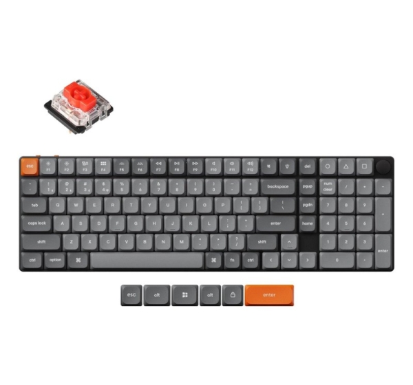 KEYBOARD WRL K17 MAX RGB/BLACK K17M-H1 KEYCHRON