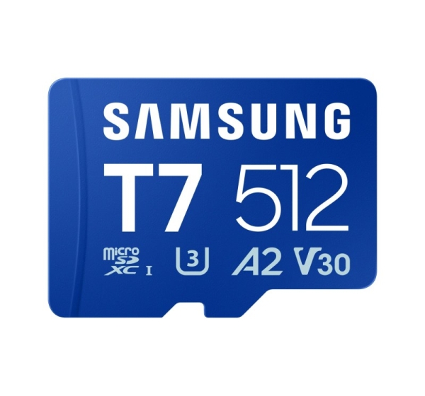 MEMORY MICRO SDXC T7 512GB/V30 MB-MB512T/WW SAMSUNG
