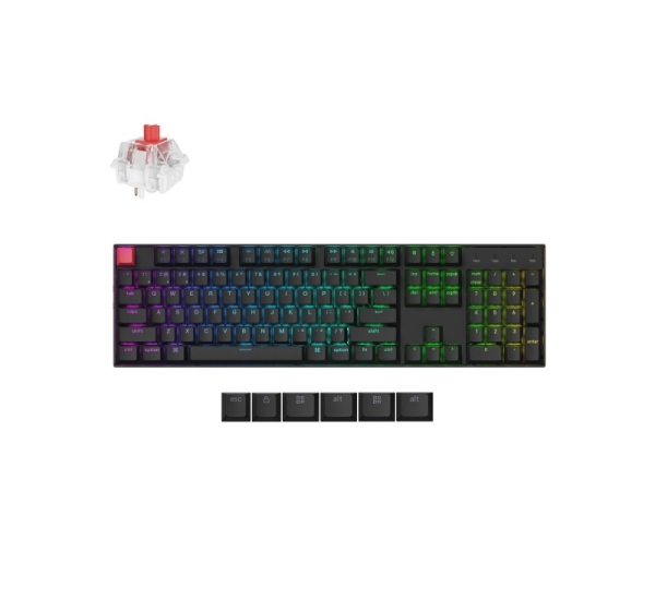 KEYBOARD WRL K10 RGB/BLACK K10X-H1 KEYCHRON