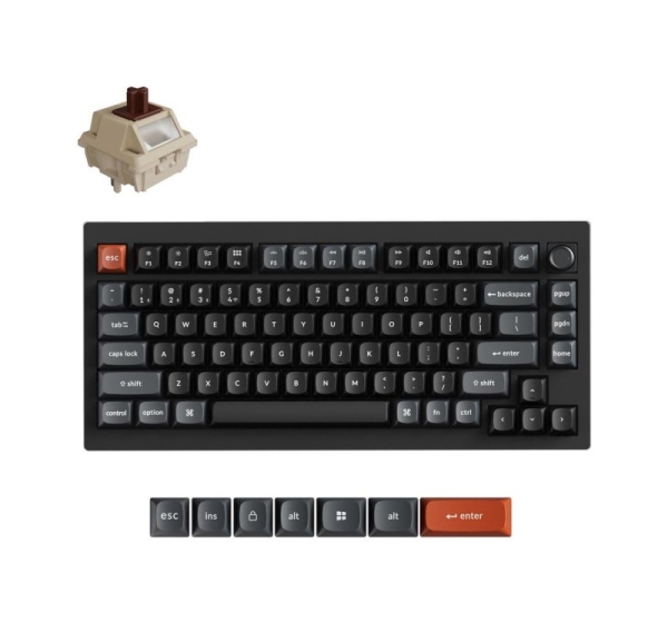 KEYBOARD WRL V1 ULTRA/BLACK V1U-D3 KEYCHRON