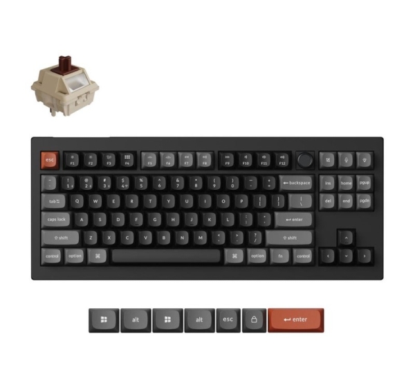 KEYBOARD WRL V3 ULTRA/BLACK V3U-D3 KEYCHRON