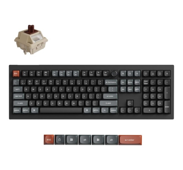 KEYBOARD WRL V6 ULTRA/BLACK V6U-D3 KEYCHRON