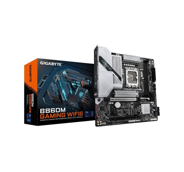 Mainboard|GIGABYTE|Intel B860 Express|LGA1851|Micro-ATX|Memory DDR5|Memory slots 2|B860MGAMINGWIFI6
