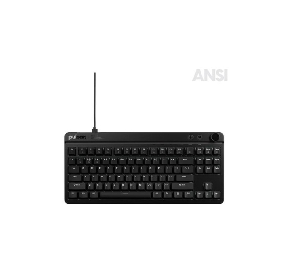 KEYBOARD USB XBOARD MS TKL/ANSI BLACK XBMS01 PULSAR
