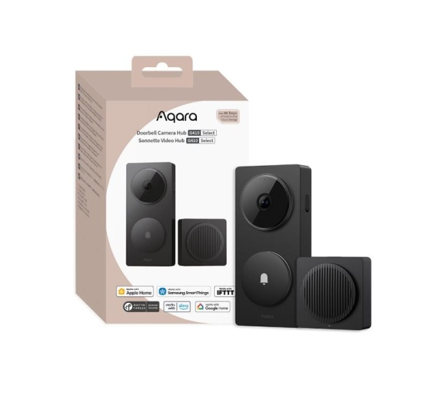 SMART HOME G410 DOORBELL CAM/HUB BLACK CH-C09D-B AQARA