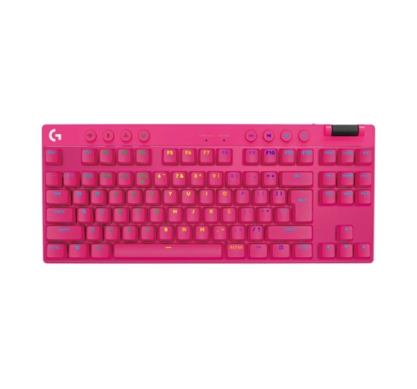KEYBOARD WRL PRO X TKL/PINK 920-012159 LOGITECH