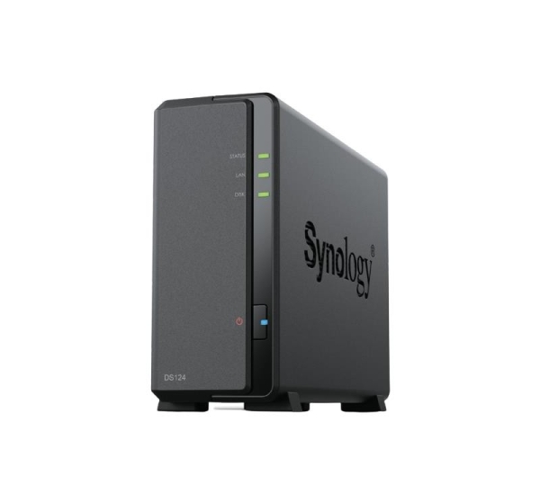 NAS STORAGE TOWER 1BAY/NO HDD DS124 SYNOLOGY