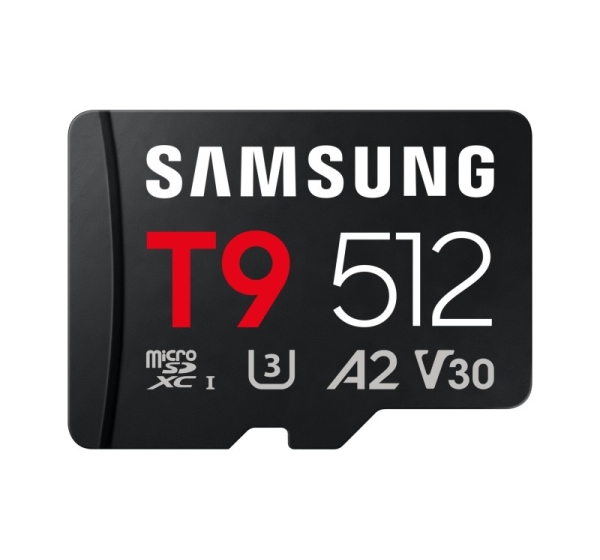 MEMORY MICRO SDXC T9 512GB/V30 MB-MH512T/WW SAMSUNG