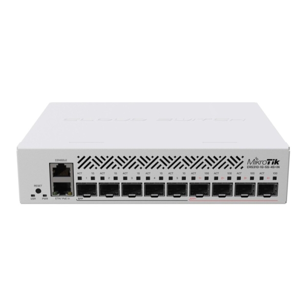 Switch MIKROTIK CRS310-1G-5S-4S+IN Type L3
