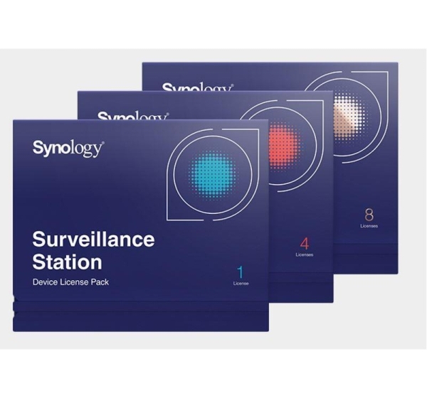 SOFTWARE LIC /SURVEILLANCE/STATION PACK4 DEVICE SYNOLOGY