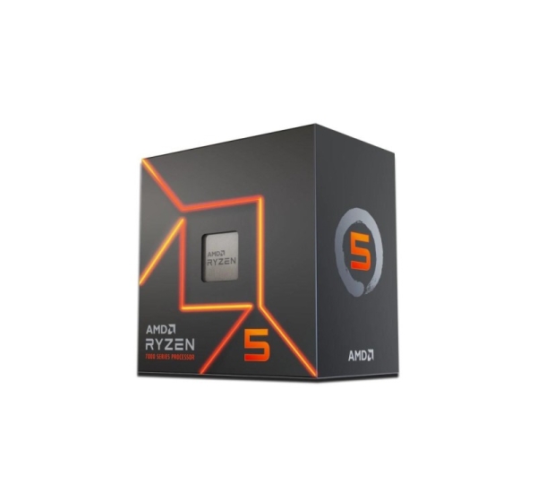 CPU|AMD|Desktop|Ryzen 5|7600|Raphael AM5|3800 MHz|Cores 6|32MB|Socket SAM5|65 Watts|GPU Radeon|BOX|100-100001015BOX