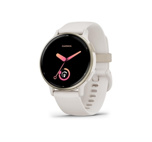 SMARTWATCH VIVOACTIVE 5/IVORY/GOLD 010-02862-11 GARMIN