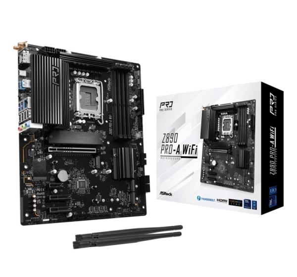 Mainboard|ASROCK|Intel Z890|LGA1851|ATX|Memory DDR5|Memory slots 4|Z890PRO-AWIFI
