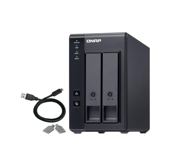 DAS ENCLOSURE 2BAY USB-C/TR-002 QNAP