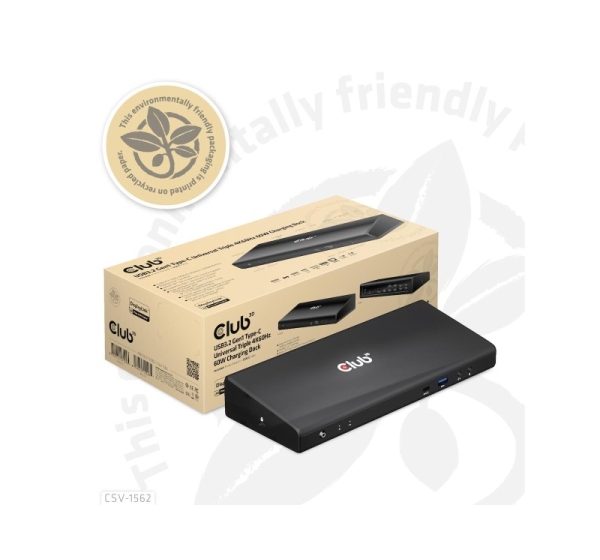 NB ACC DOCKING STATION/USB-C 60W CSV-1562 CLUB3D