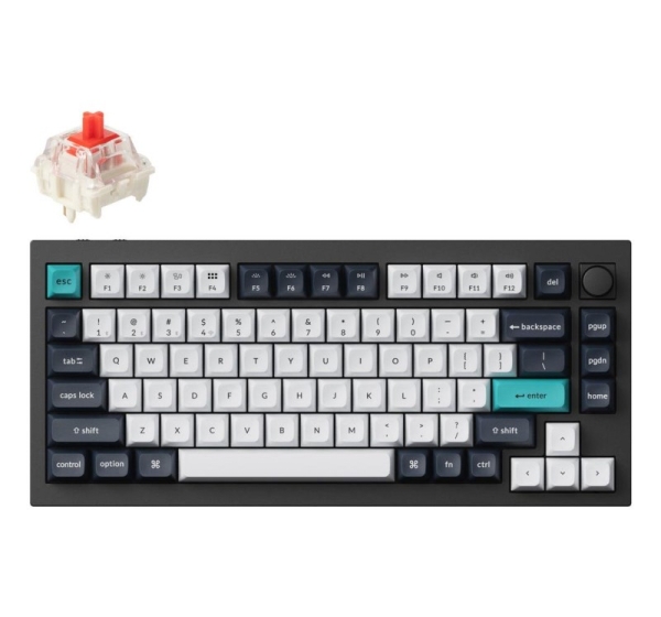 KEYBOARD WRL Q1 MAX RGB/CARBON BLACK Q1M-M1 KEYCHRON